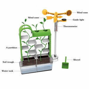 COO11 Combo Plant Growing Set- Stem Weather Station Water Table & Plant Tree Kids Fun Game Toys, Outdoor Garden Toy Encourages Creative Play, Safe & Portable Kids Table for Girls & Boys 8+ Years