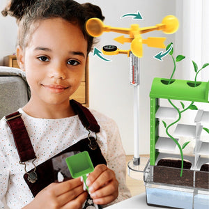 COO11 Combo Plant Growing Set- Stem Weather Station Water Table & Plant Tree Kids Fun Game Toys, Outdoor Garden Toy Encourages Creative Play, Safe & Portable Kids Table for Girls & Boys 8+ Years