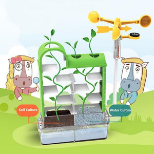 COO11 Combo Plant Growing Set- Stem Weather Station Water Table & Plant Tree Kids Fun Game Toys, Outdoor Garden Toy Encourages Creative Play, Safe & Portable Kids Table for Girls & Boys 8+ Years