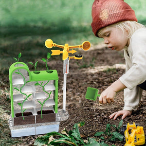 COO11 Combo Plant Growing Set- Stem Weather Station Water Table & Plant Tree Kids Fun Game Toys, Outdoor Garden Toy Encourages Creative Play, Safe & Portable Kids Table for Girls & Boys 8+ Years