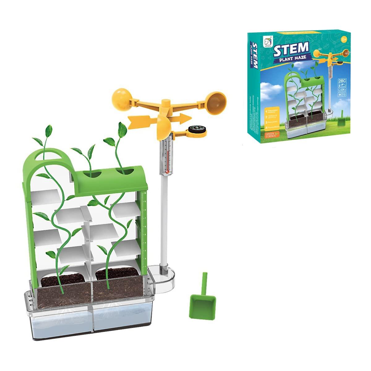 COO11 Combo Plant Growing Set- Stem Weather Station Water Table & Plant Tree Kids Fun Game Toys, Outdoor Garden Toy Encourages Creative Play, Safe & Portable Kids Table for Girls & Boys 8+ Years