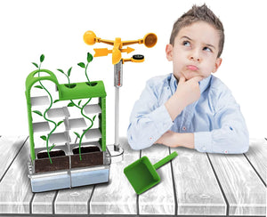 COO11 Combo Plant Growing Set- Stem Weather Station Water Table & Plant Tree Kids Fun Game Toys, Outdoor Garden Toy Encourages Creative Play, Safe & Portable Kids Table for Girls & Boys 8+ Years