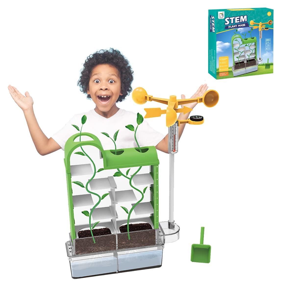 COO11 Combo Plant Growing Set- Stem Weather Station Water Table & Plant Tree Kids Fun Game Toys, Outdoor Garden Toy Encourages Creative Play, Safe & Portable Kids Table for Girls & Boys 8+ Years