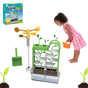 COO11 Combo Plant Growing Set- Stem Weather Station Water Table & Plant Tree Kids Fun Game Toys, Outdoor Garden Toy Encourages Creative Play, Safe & Portable Kids Table for Girls & Boys 8+ Years