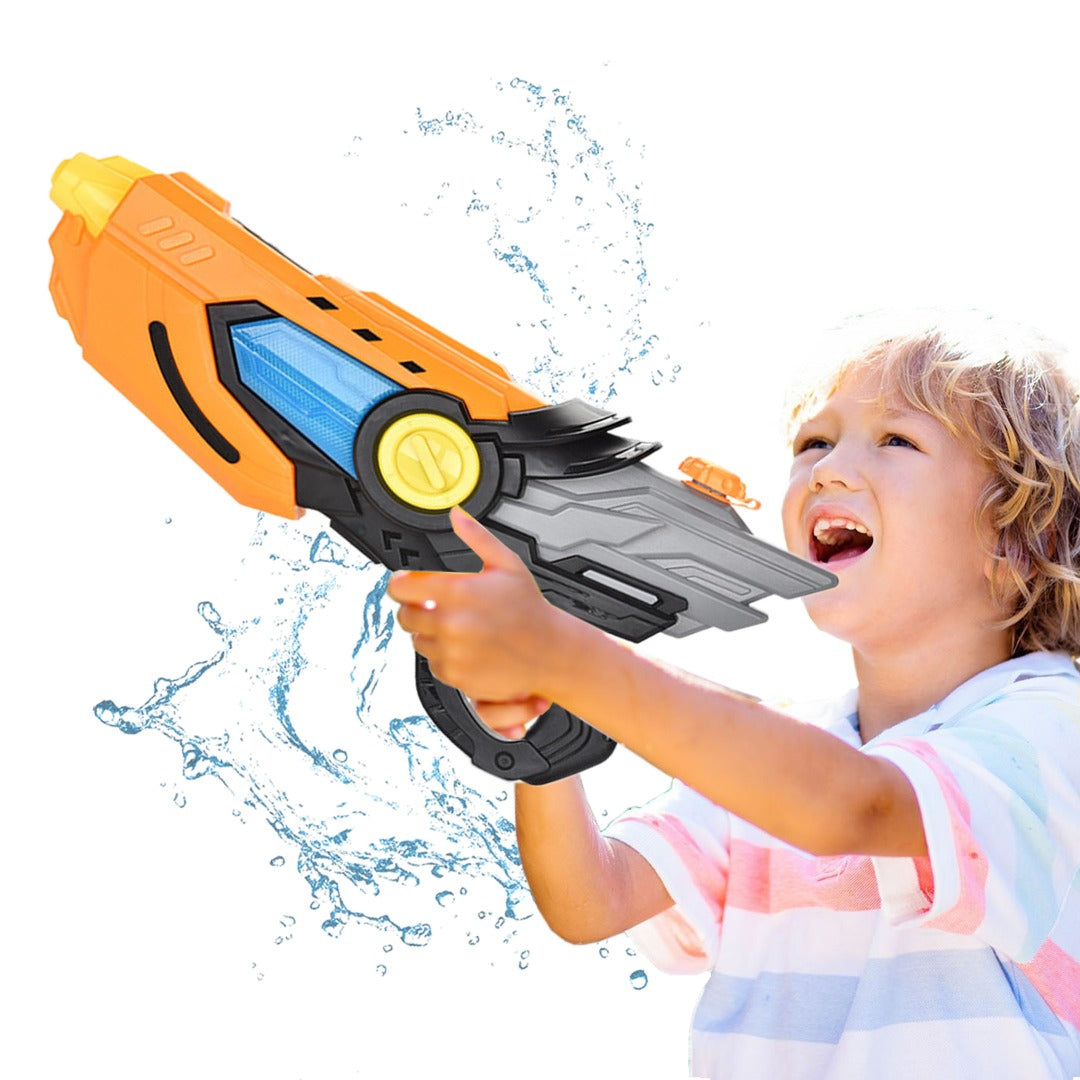 Coo11 Electric Water Gun for kids, Powerful Water Pistol with 600ml Large Capacity, 33ft Long Range, Cool LED Light Leak-Proof, Water Blaster Gun for Summer Pool Party Beach