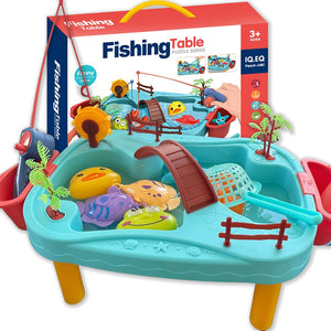 COO11 Kids 22 Pcs Fishing Table with 2x Fishing Toy Bath Toys for Chil –  uiilo