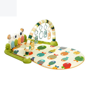 Baby Piano Gym Mat, Musical Play Mats Baby Kick and Play Piano Gym mat