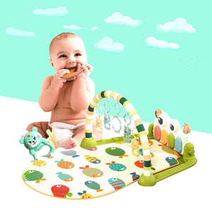 Baby Piano Gym Mat, Musical Play Mats Baby Kick and Play Piano Gym mat