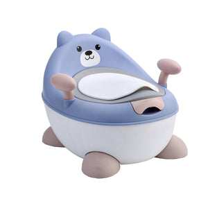 Coo11 Bear Design Potty Toilet Seat for Kids, Non-Slip, Improves Child's Development, Portable, Lightweight, Easy to Use & Clean, Perfect for Girls and Boys, Suitable for 3+ Years Kids.