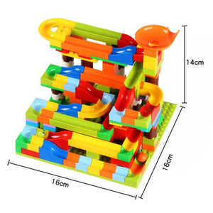 Coo11 Kids 125 pcs Building Blocks, Cognitive Color Fun Learning Game, Construction Toys Educational Toy, Perfect Gift for Boys & Girls, Suitable for 3+ kids