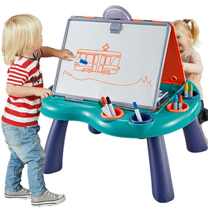 Kids Art Table+ Safe For Children + Activity Table For Kids +toddler Multi Function Toy , Kids Learning Table For Learning Educational Gift For Boys Girls 6-12