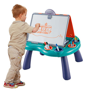 Kids Art Table+ Safe For Children + Activity Table For Kids +toddler Multi Function Toy , Kids Learning Table For Learning Educational Gift For Boys Girls 6-12