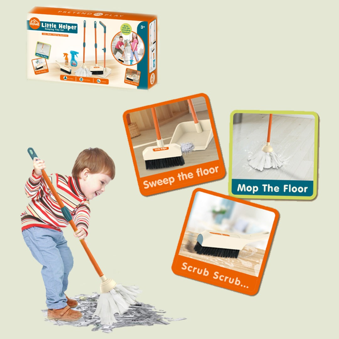 Richtim Toddler Cleaning Set, Housekeeping Pretend Play Kitchen Toys, –  ToysCentral - Europe