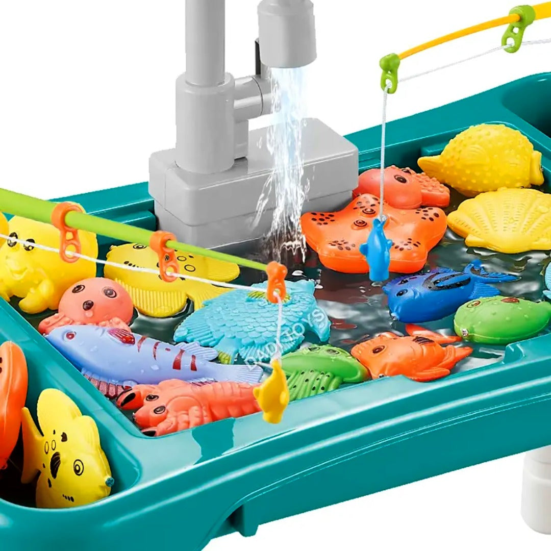 Coo11 Magnetic Fishing toy set for kids fishing games running